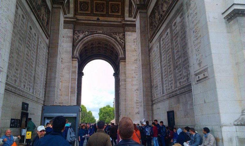 Paris Triumphbogen 2014