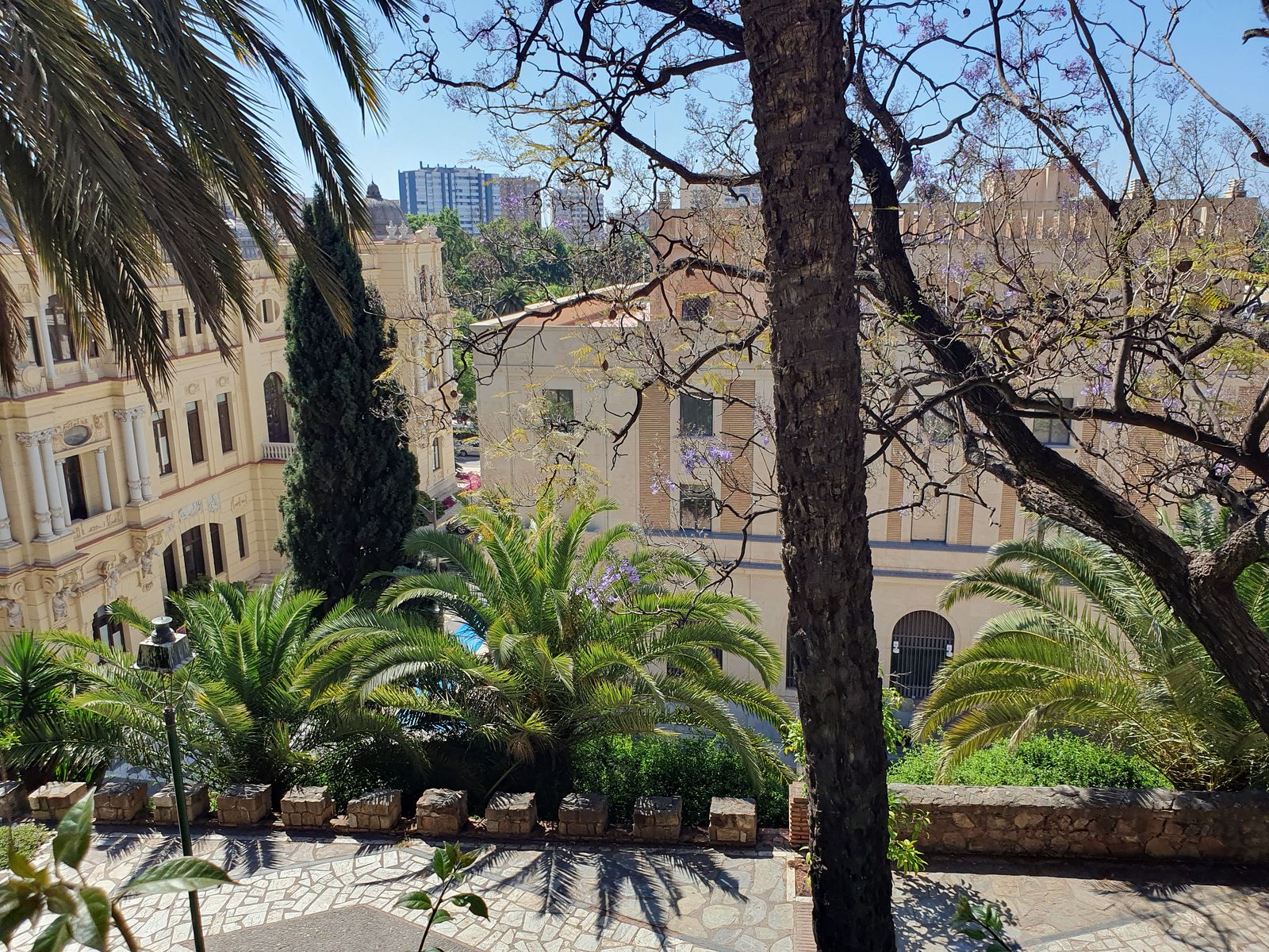 Malaga Castillo de Gibralfaro